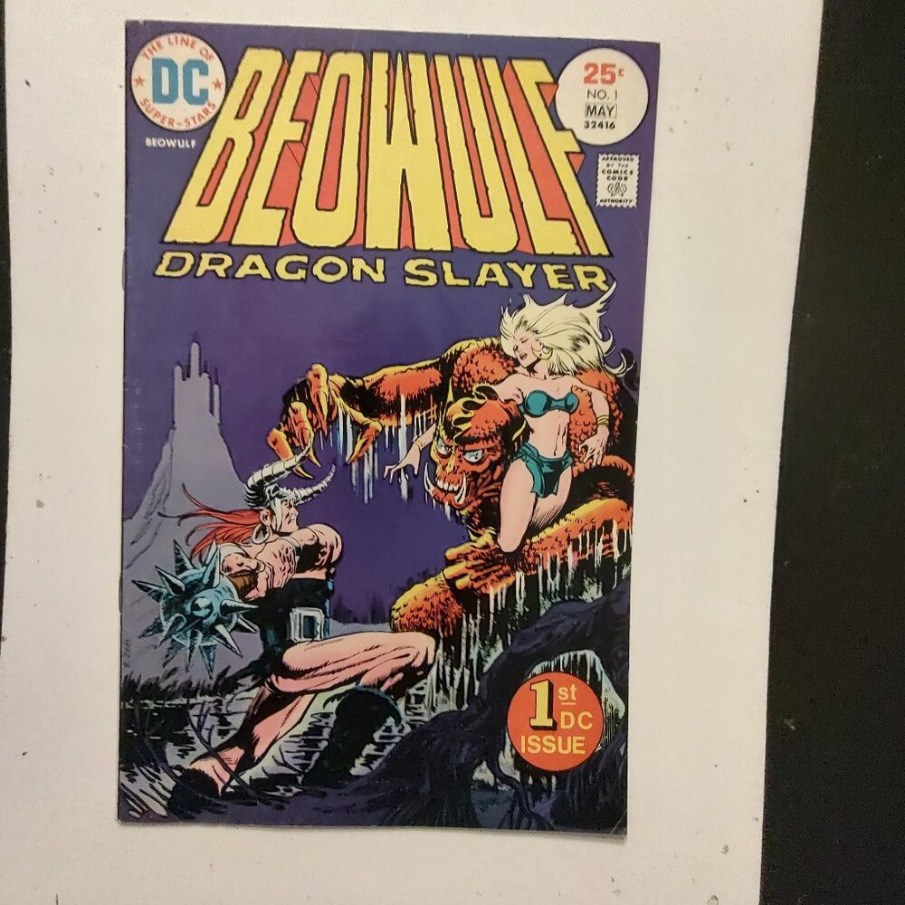 BEOWULF DRAGON SLAYER # 1 Cover by Ricardo Villamonte By Michael Uslan